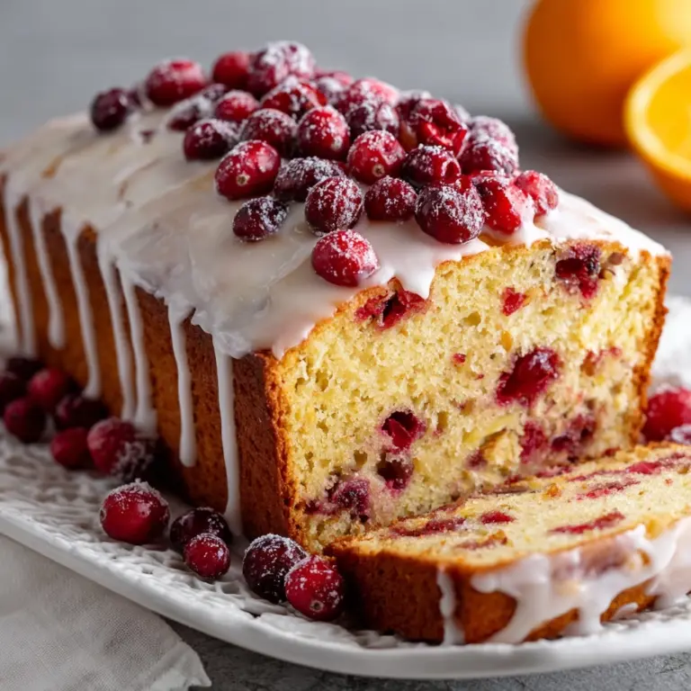 Easy Cranberry Orange Quick Bread Recipe