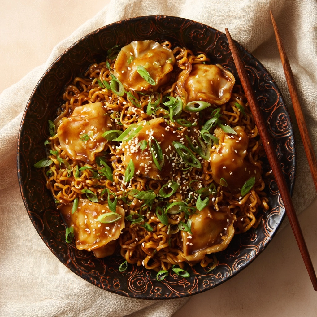 Potsticker Noodle Bowls Recipe - Recipe Image