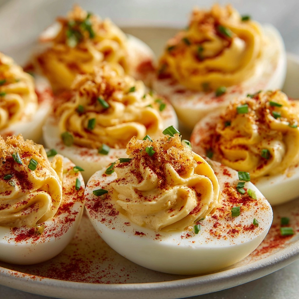 Fried Deviled Eggs Recipe - Recipe Image