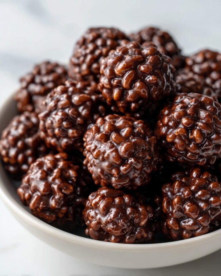 Chocolate Rice Krispie Balls Recipe