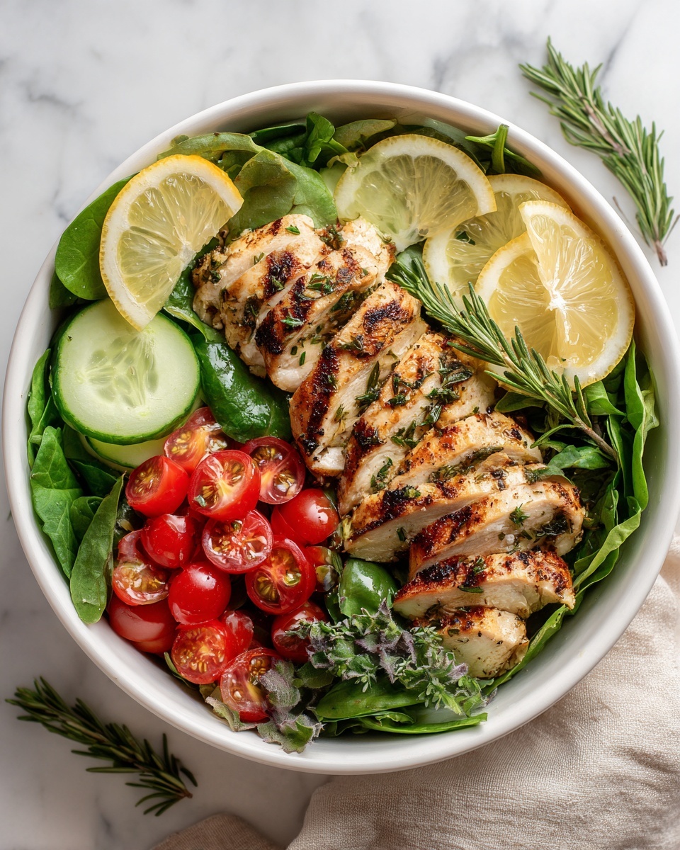 Lemon Herb Chicken Salad Recipe - Recipe Image