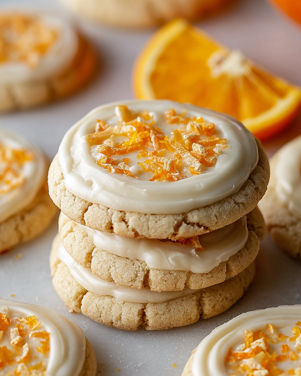Orange Creamsicle Cookies Recipe - Recipe Image