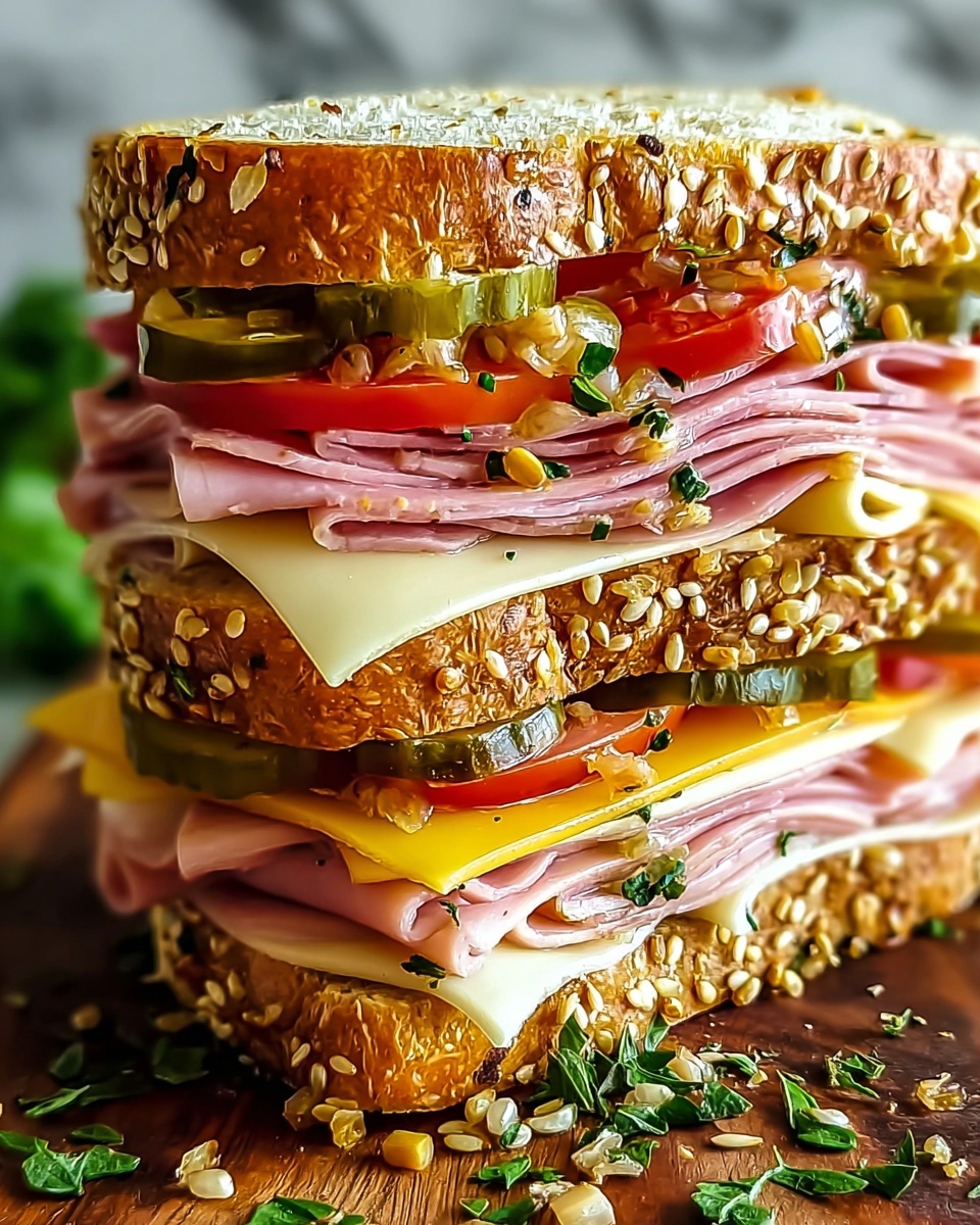 Classic Italian Muffuletta Recipe - Recipe Image