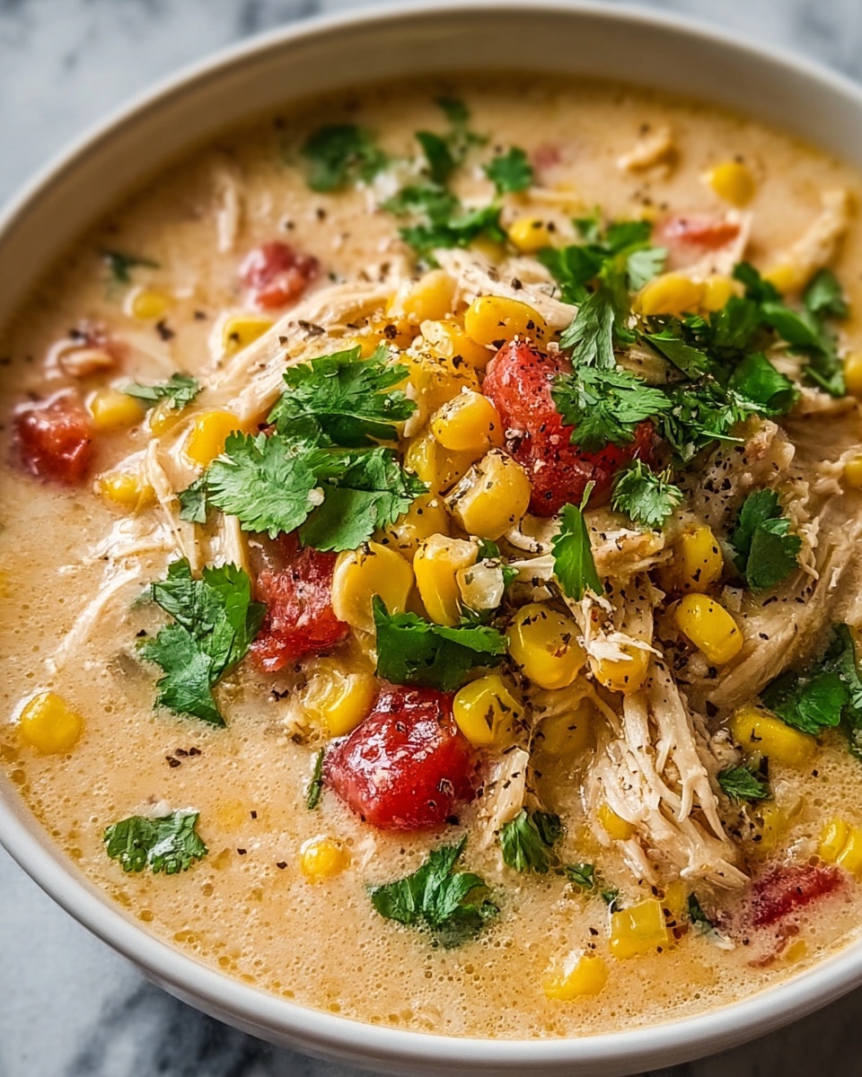 Mexican Street Corn White Chicken Chili Recipe - Recipe Image