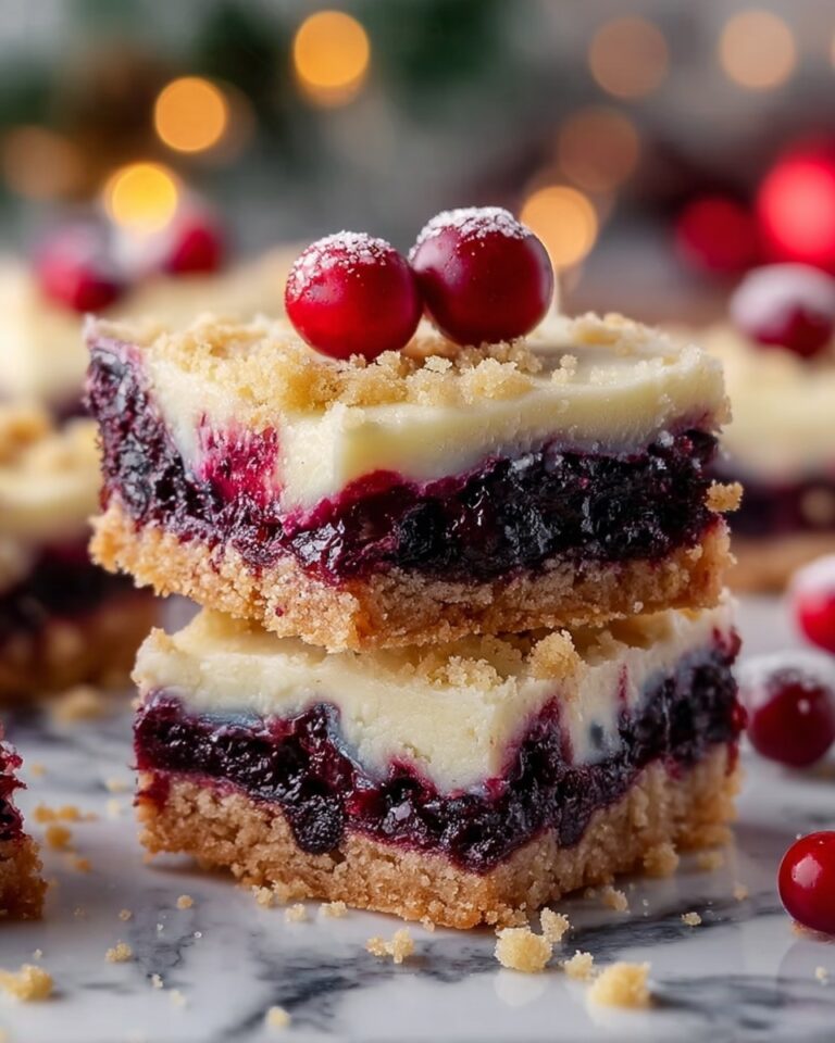 Christmas Cherry Cheesecake Bars Recipe