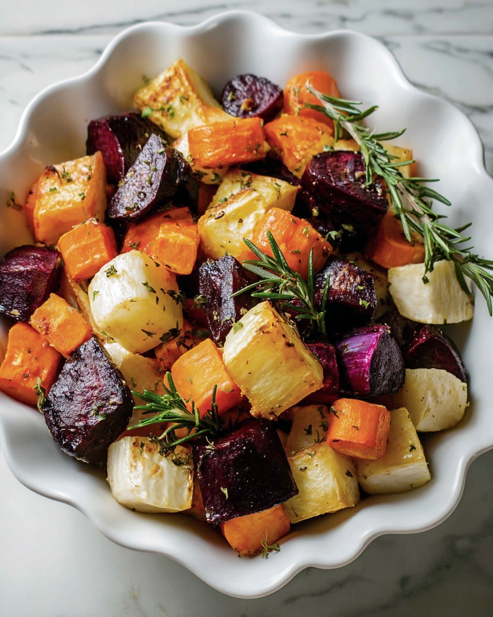 Roasted Root Vegetables with Rosemary Recipe - Recipe Image