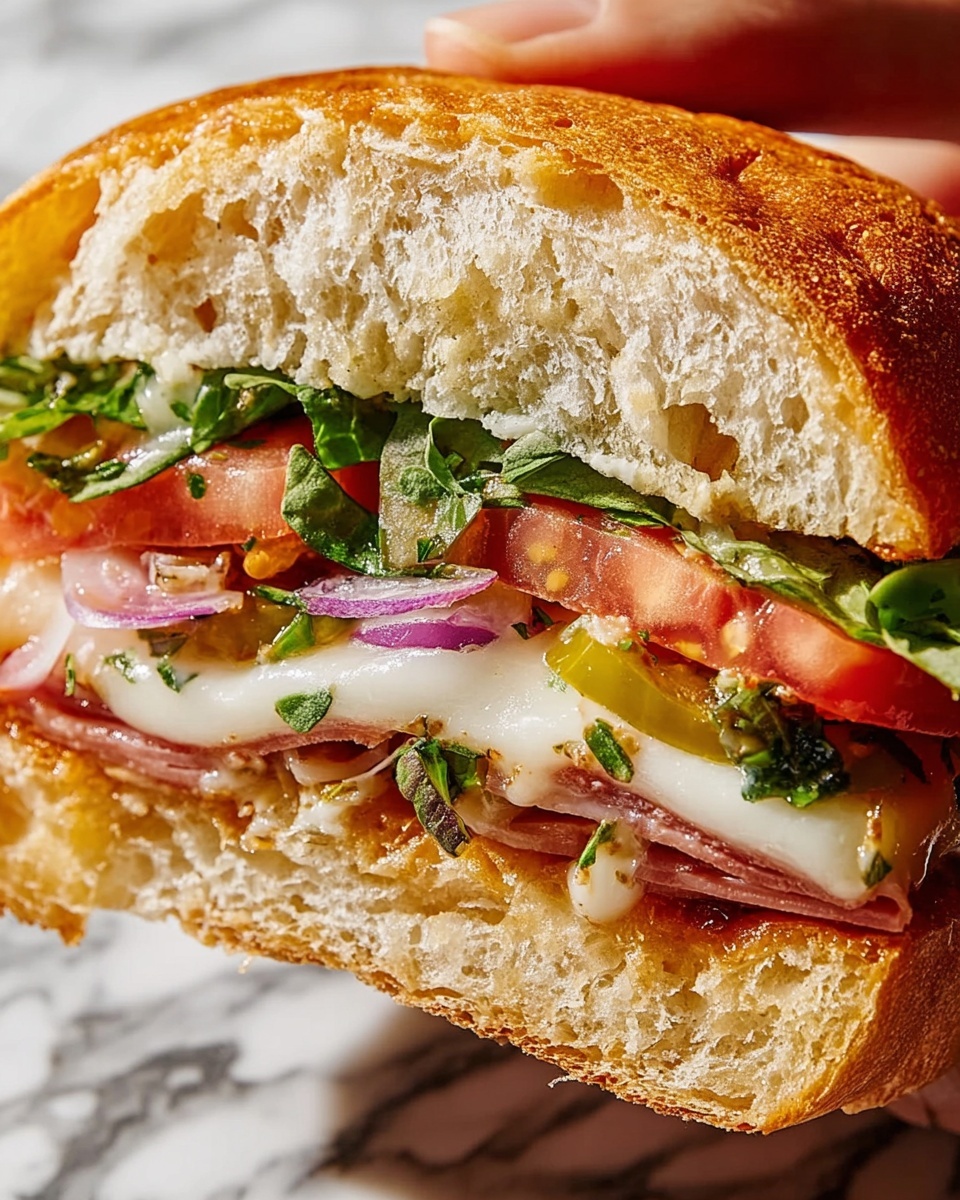 Chopped Italian Sandwich Recipe - Recipe Image