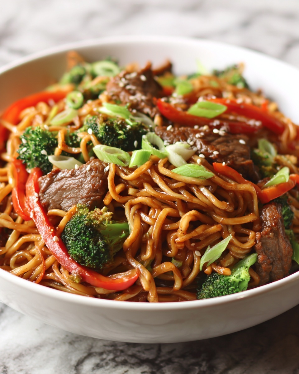 Hoisin Beef Noodles Recipe - Recipe Image