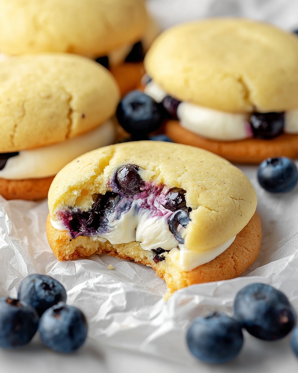Blueberry Cheesecake Cookies Recipe - Recipe Image