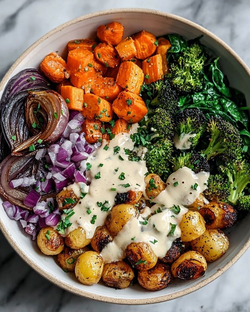 Mediterranean Veggie Bowls Recipe - Recipe Image