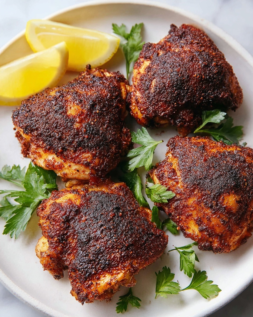 Air Fryer Chicken Thighs Recipe - Recipe Image