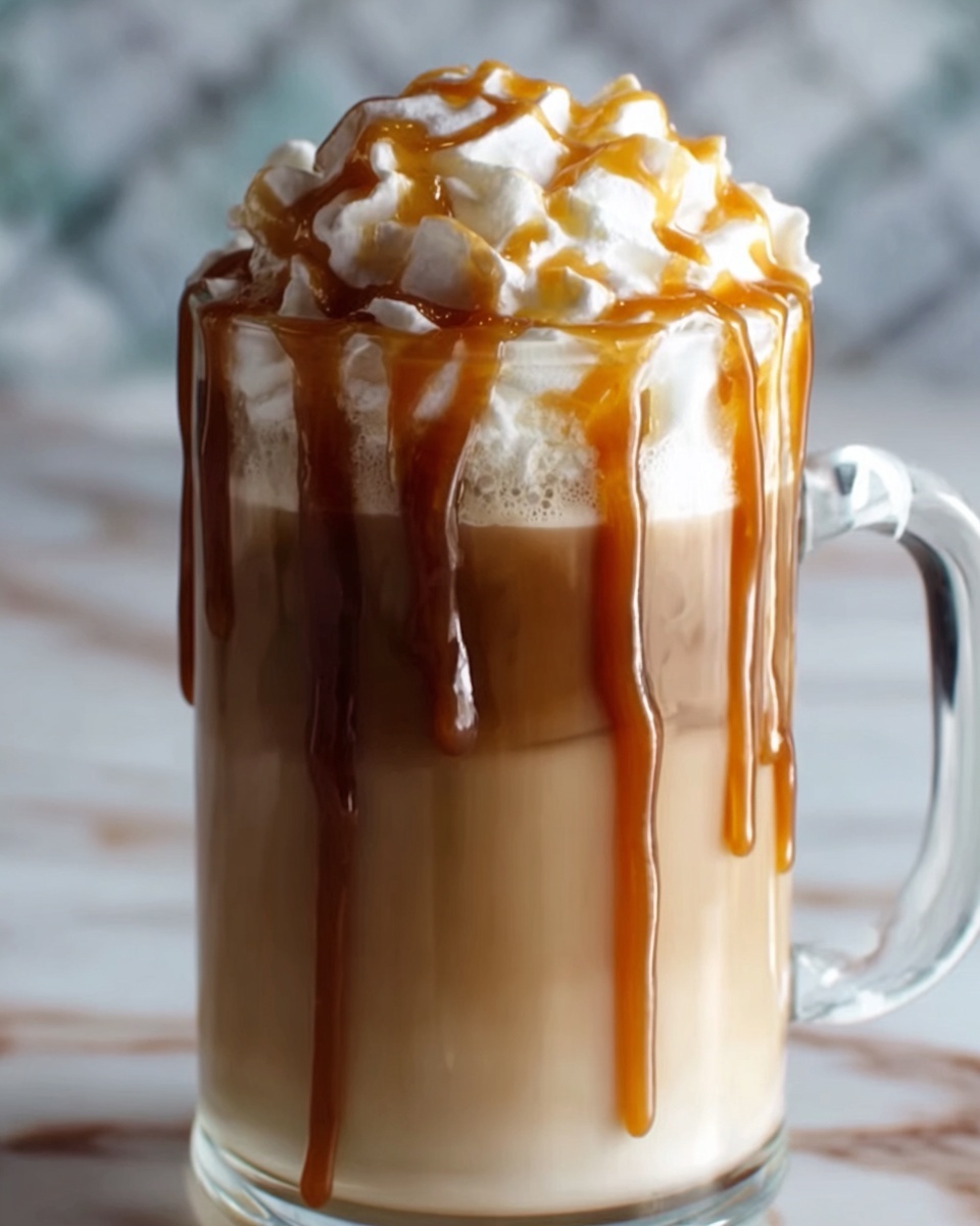 Caramel Hazelnut Iced Coffee Recipe - Recipe Image