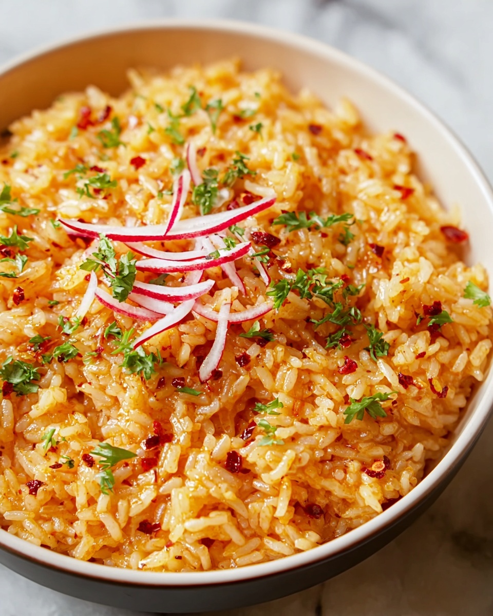Cheesy Gochujang Risotto Recipe - Recipe Image