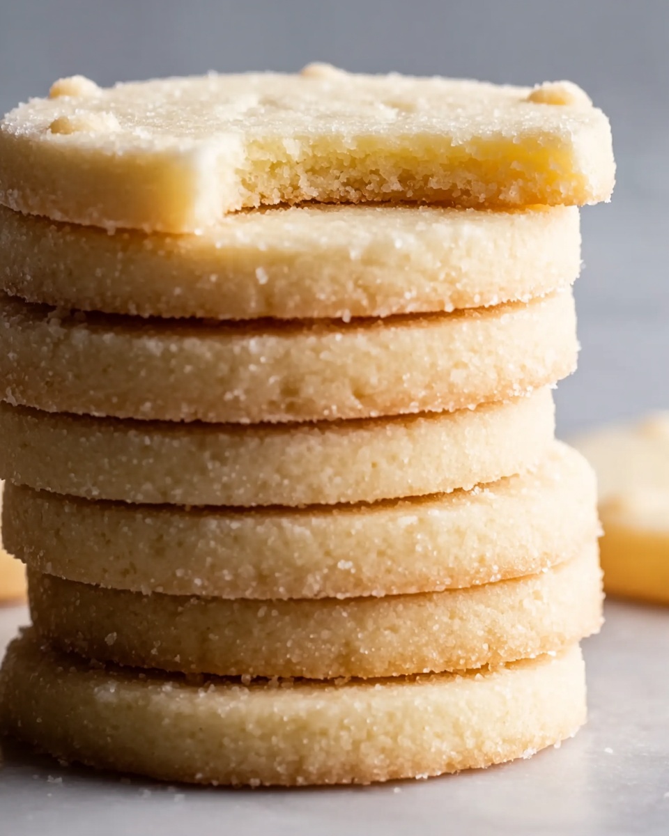 Lemon Shortbread Cookies Recipe - Recipe Image