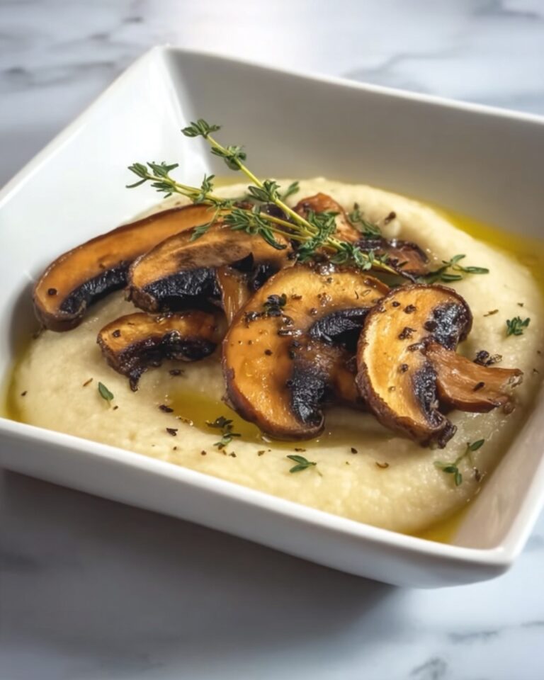 Polenta with Wild Mushrooms, Garlic, and Sage Recipe