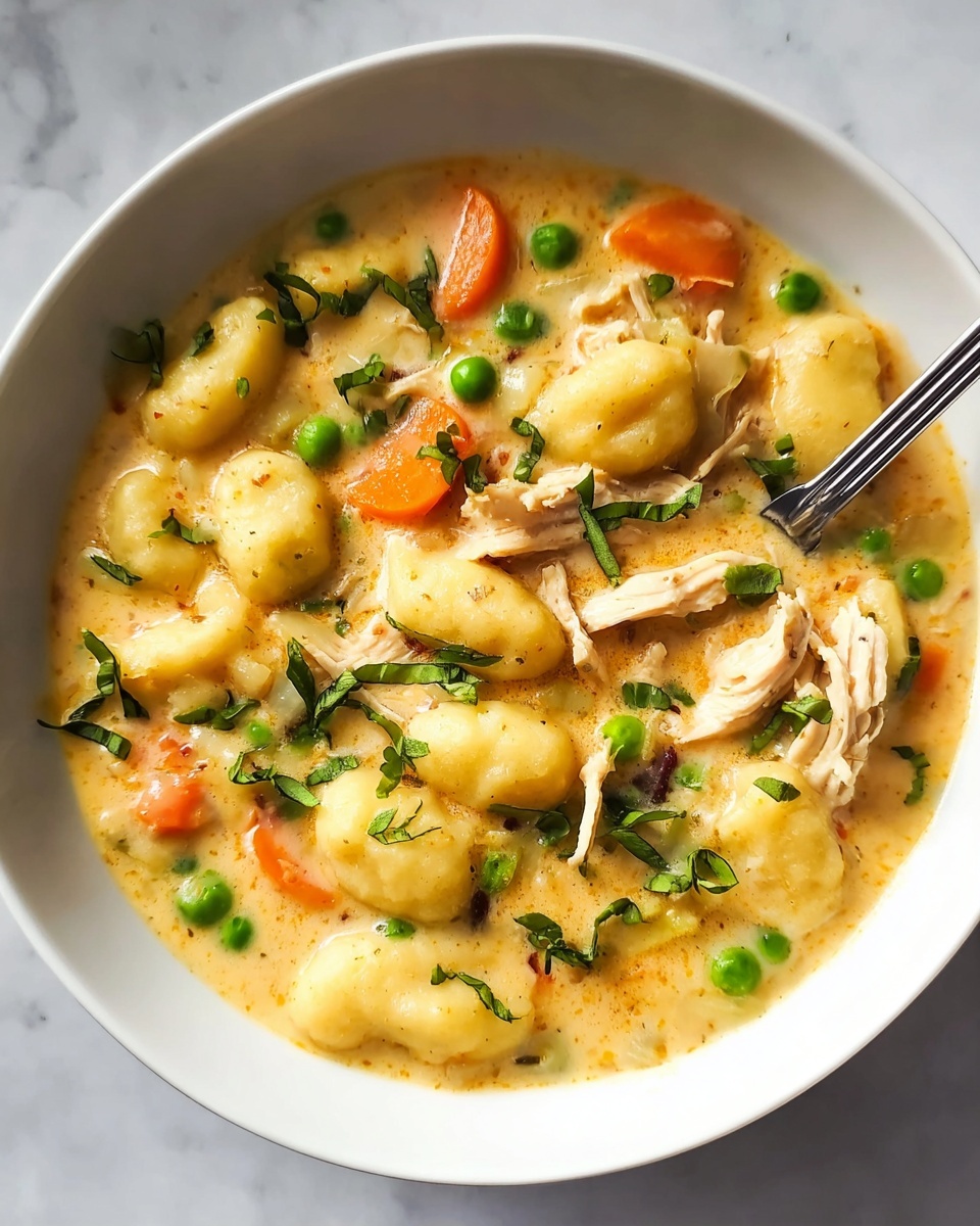 Chicken Pot Pie Gnocchi Recipe - Recipe Image