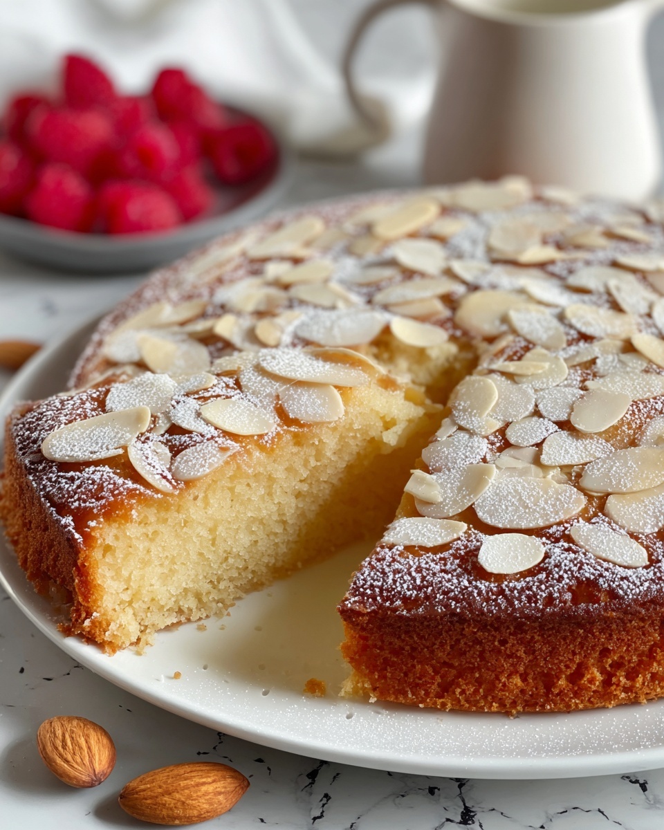 Almond Cake Recipe - Recipe Image