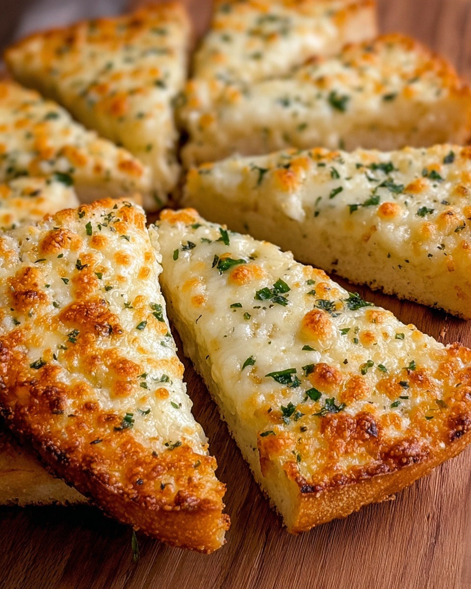 Air Fryer Cheesy Tortilla Garlic Bread Recipe - Recipe Image