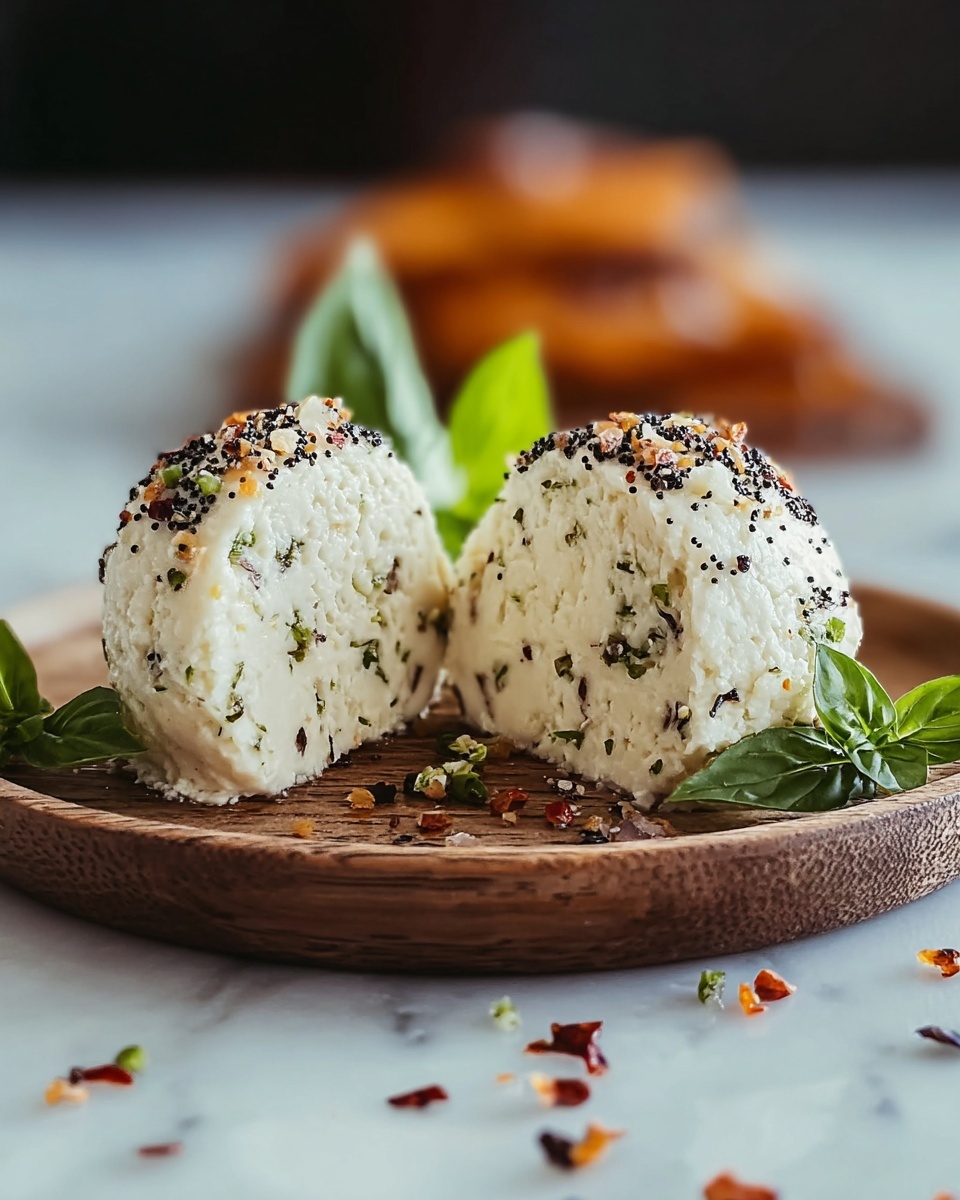 Parmesan Peppercorn Cheese Ball Recipe - Recipe Image