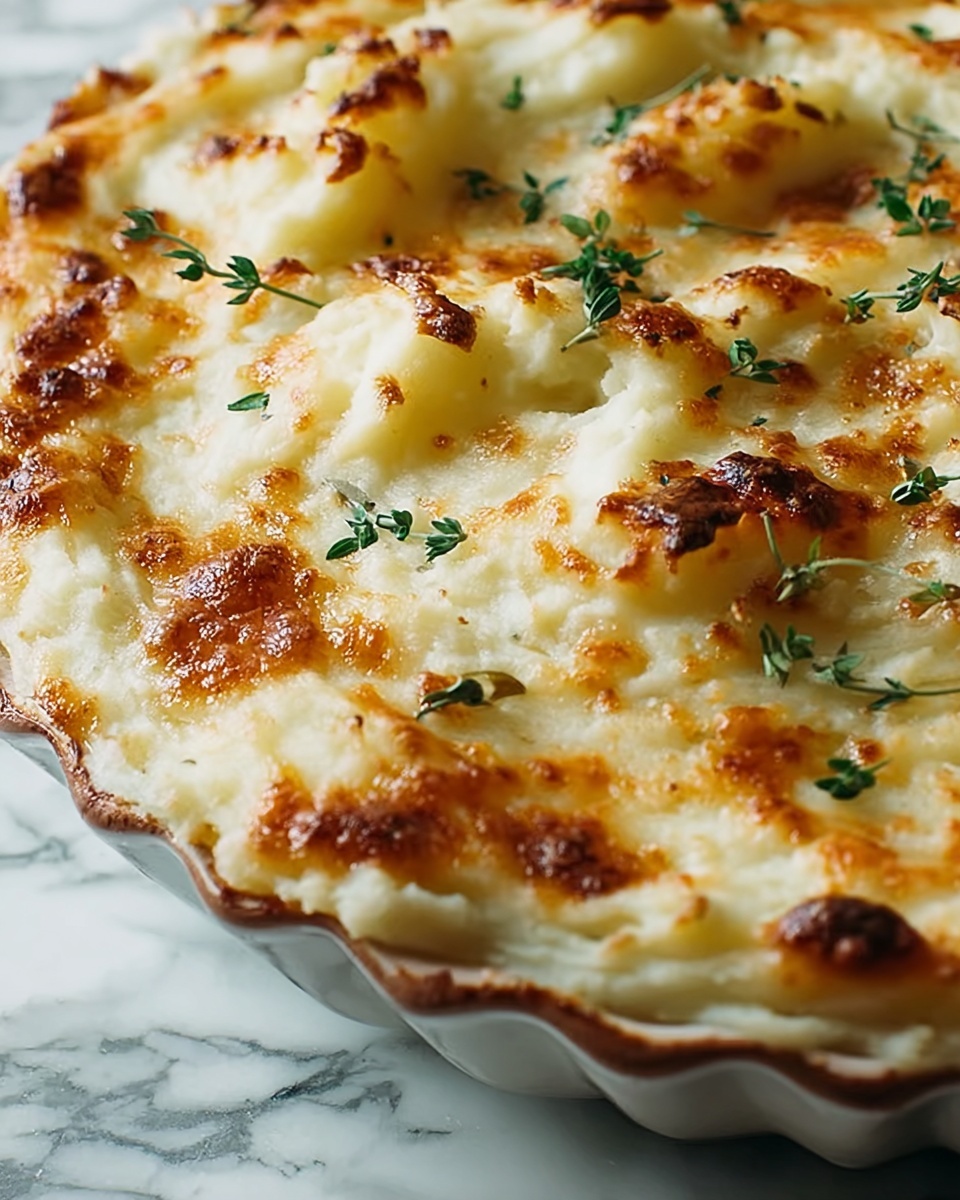 Baked Mashed Potatoes Recipe - Recipe Image