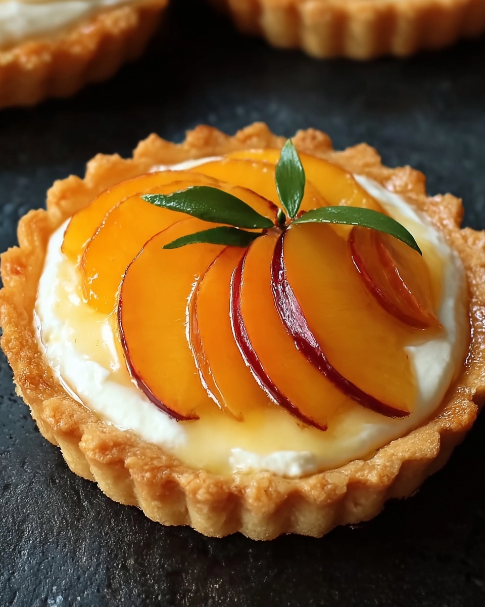 Easy Peach Tarts Recipe - Recipe Image