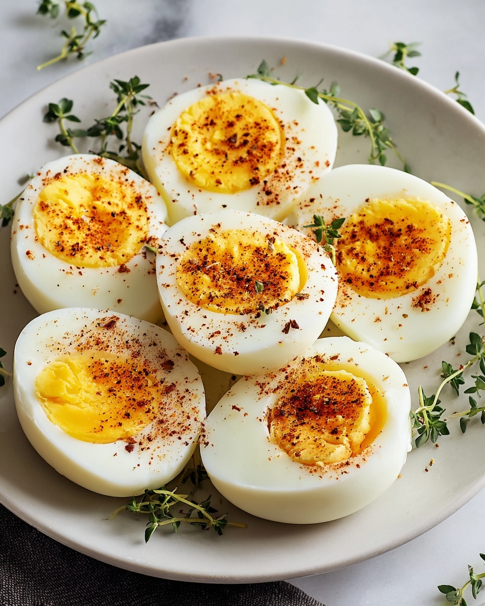 Air Fryer Hard Boiled Eggs Recipe - Recipe Image