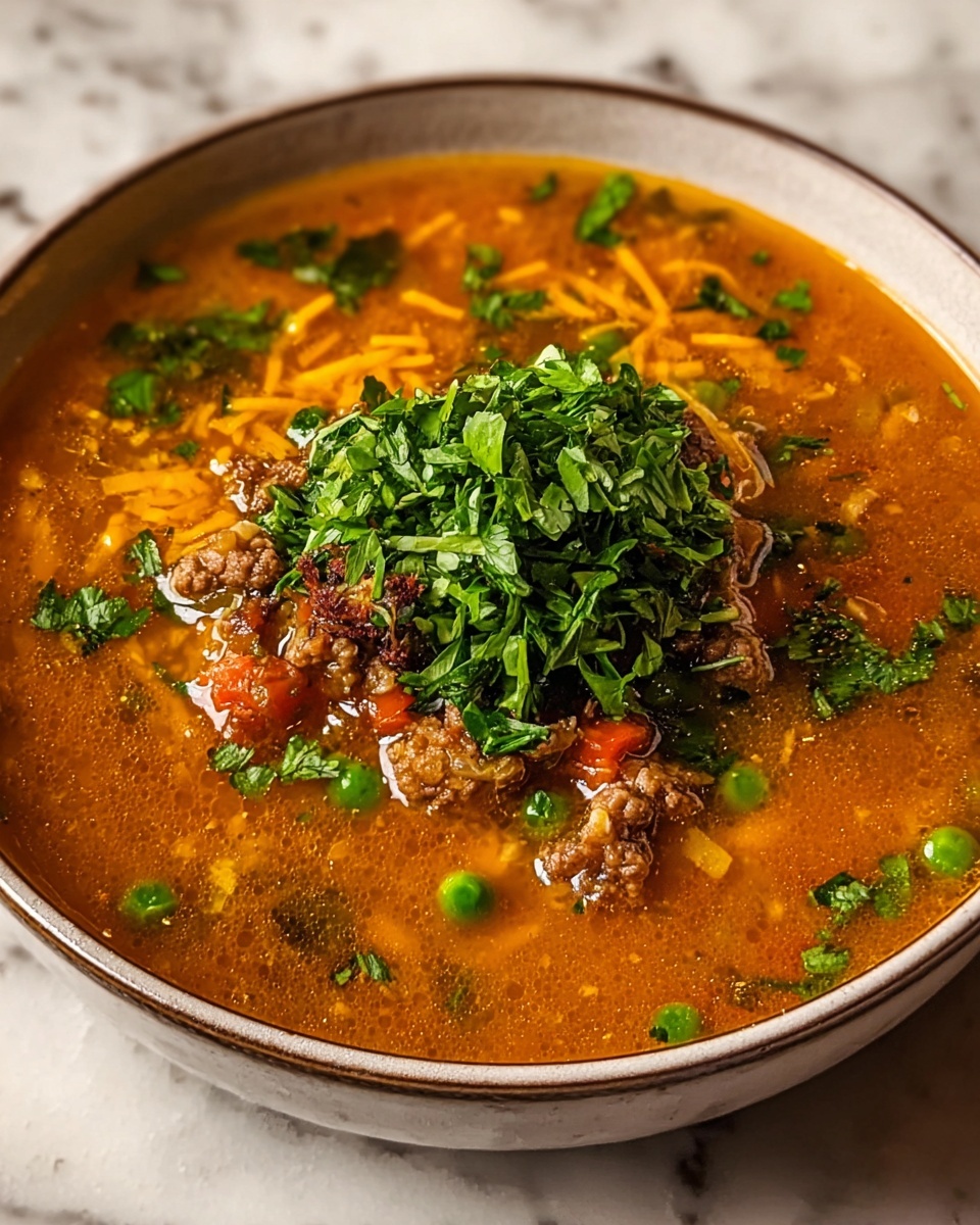 Homemade Delicious Old Fashioned Sausage and Lentil Soup Recipe - Recipe Image