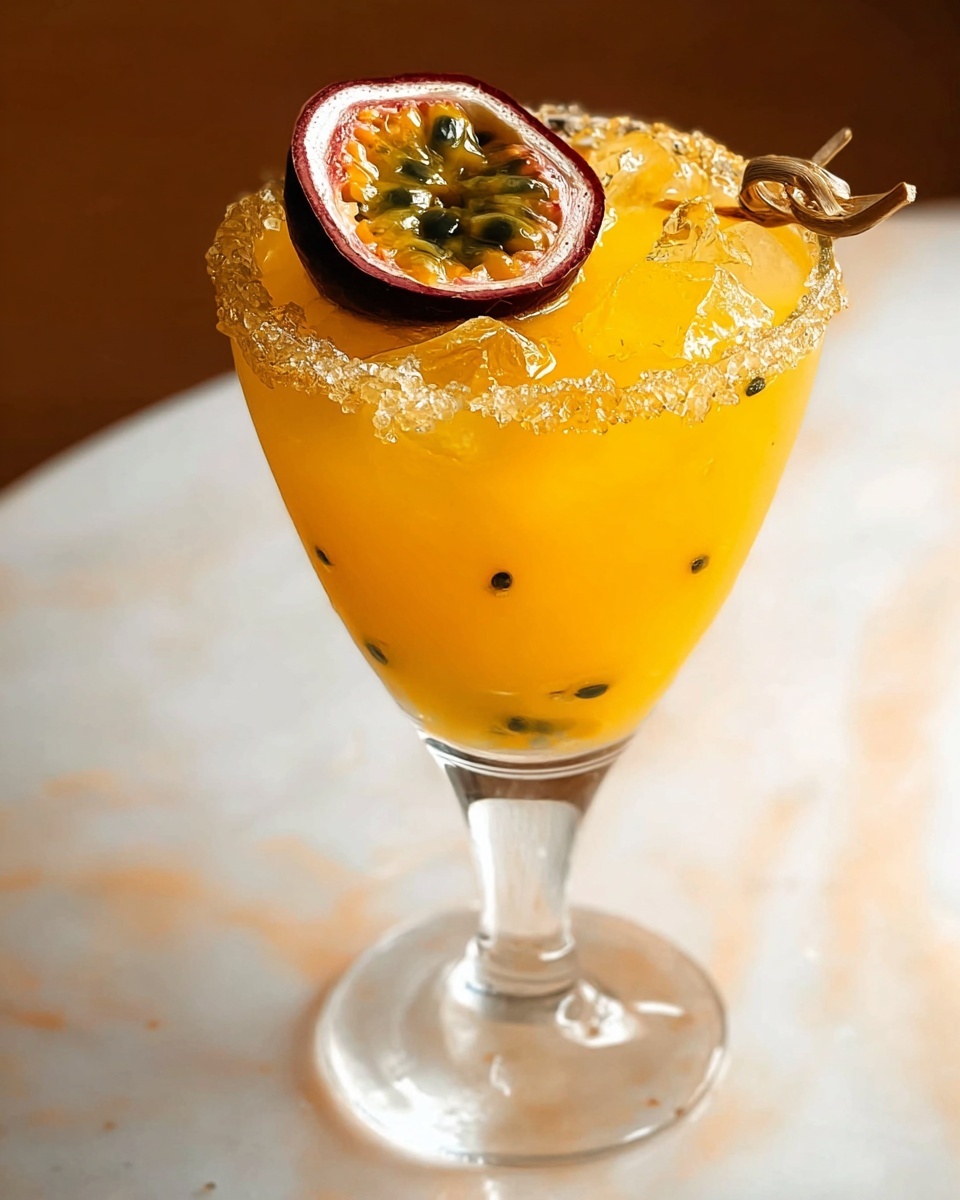 Passion Fruit Margarita Recipe - Recipe Image