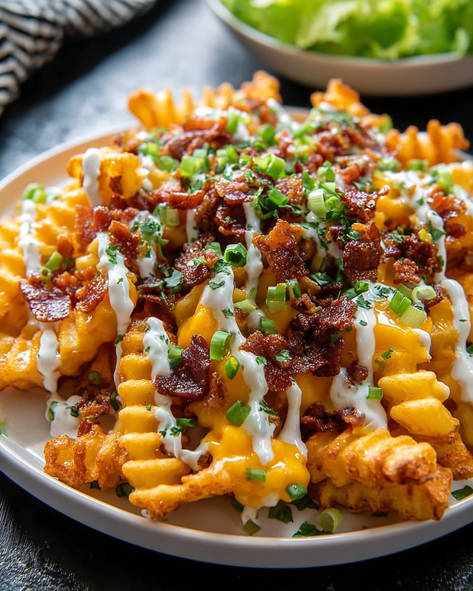 Cheesy Loaded Fries: The Ultimate Guide to Deliciousness Recipe - Recipe Image