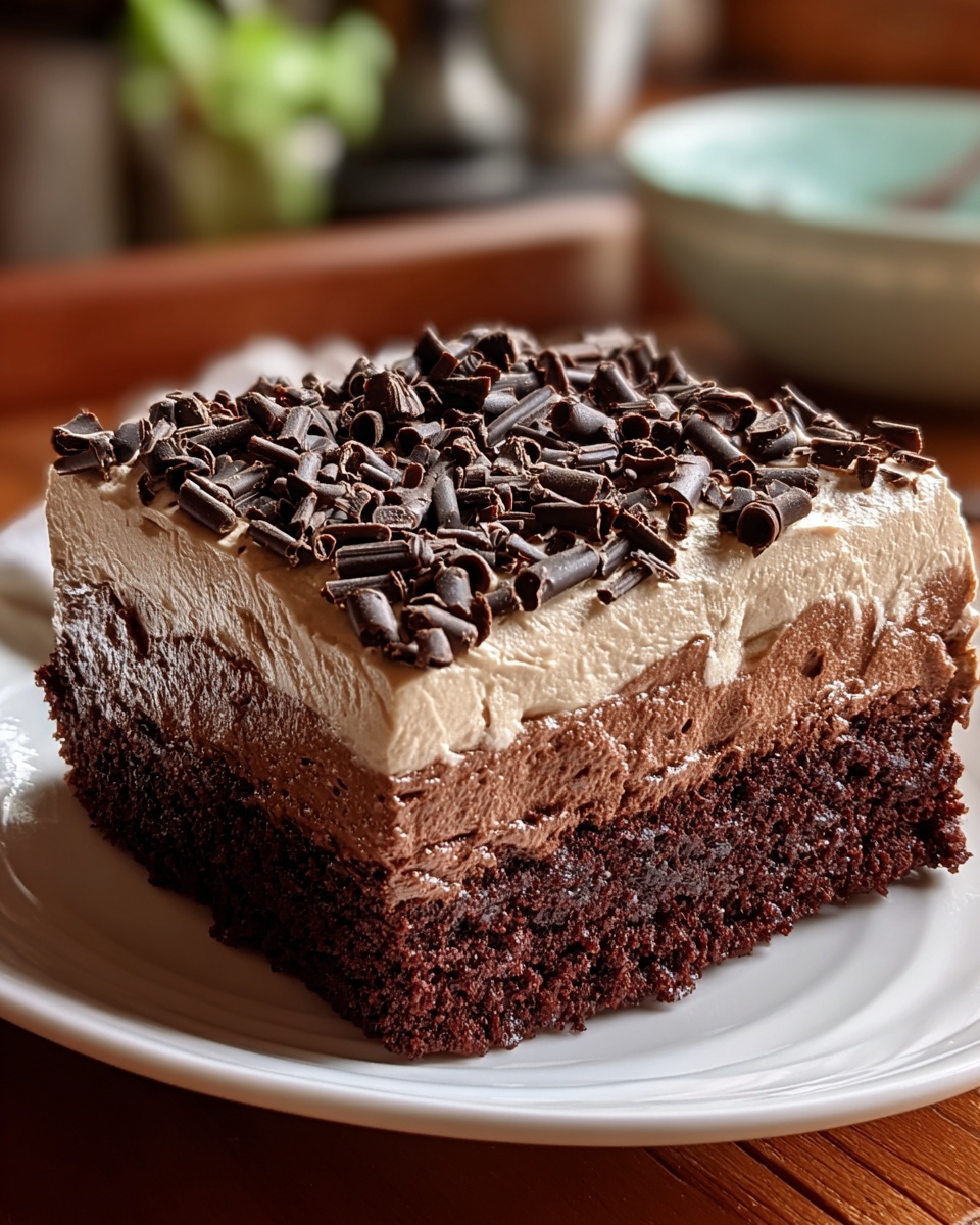 Brownie Refrigerator Cake Recipe - Recipe Image