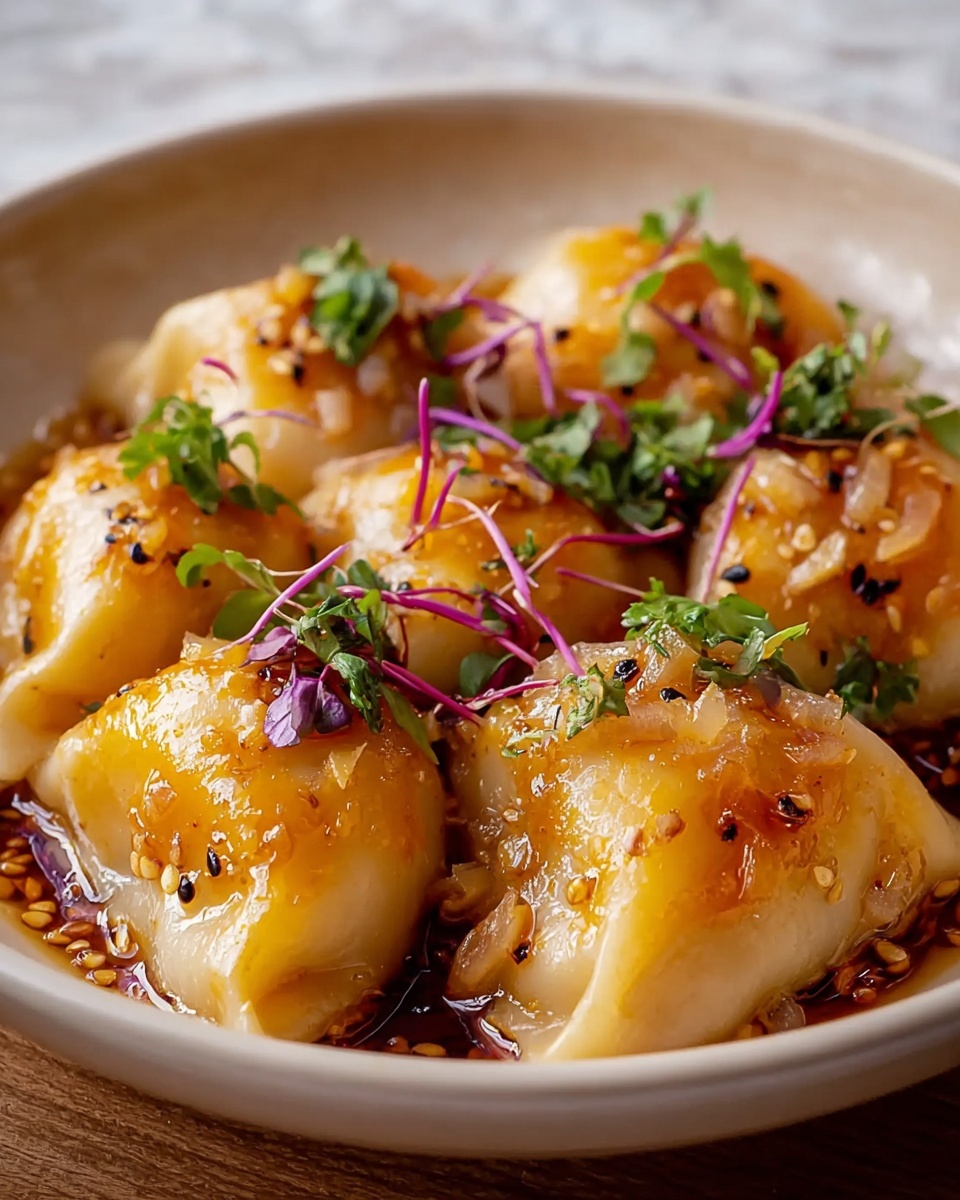 Warbat with Ashta and Simple Syrup Recipe - Recipe Image