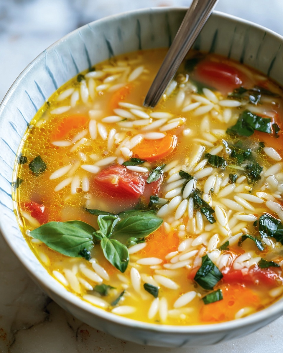 Summery Orzo Soup Recipe - Recipe Image