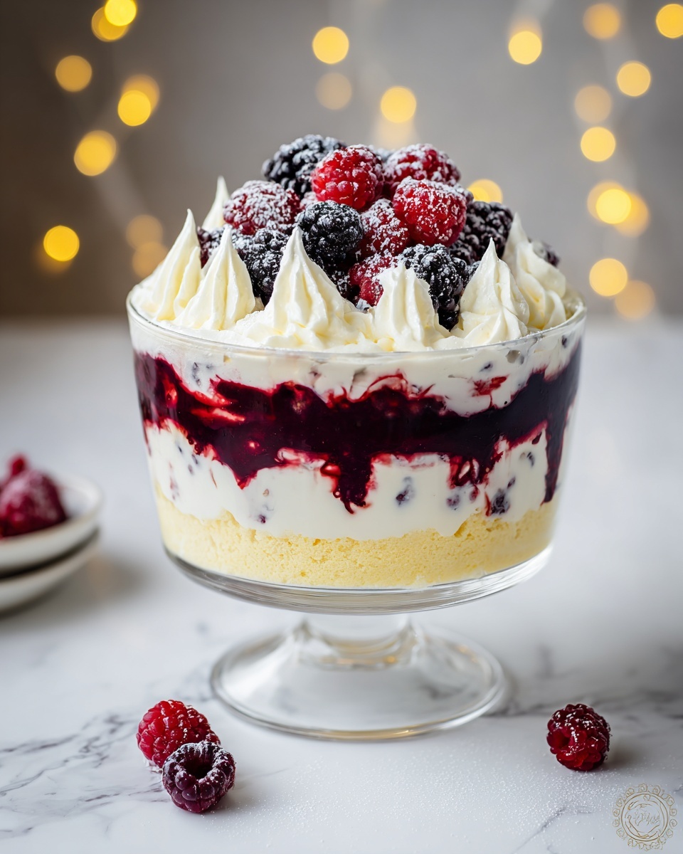 Mixed Berry Trifle Recipe - Recipe Image