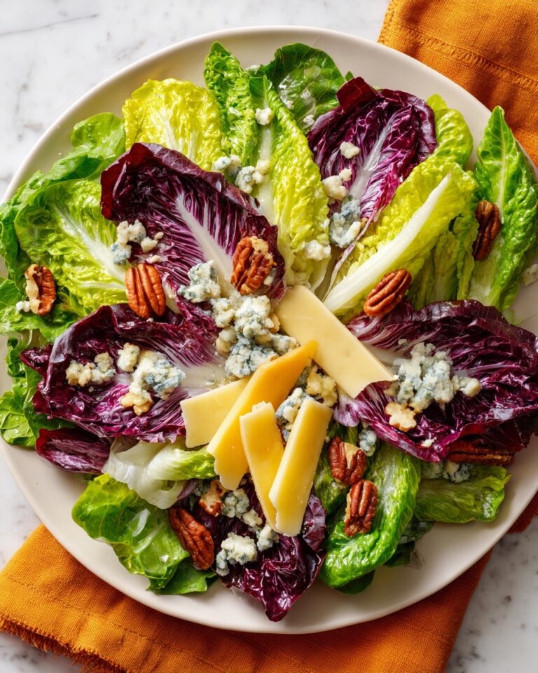 Blue Cheese, Walnut, and Chicory Salad Recipe