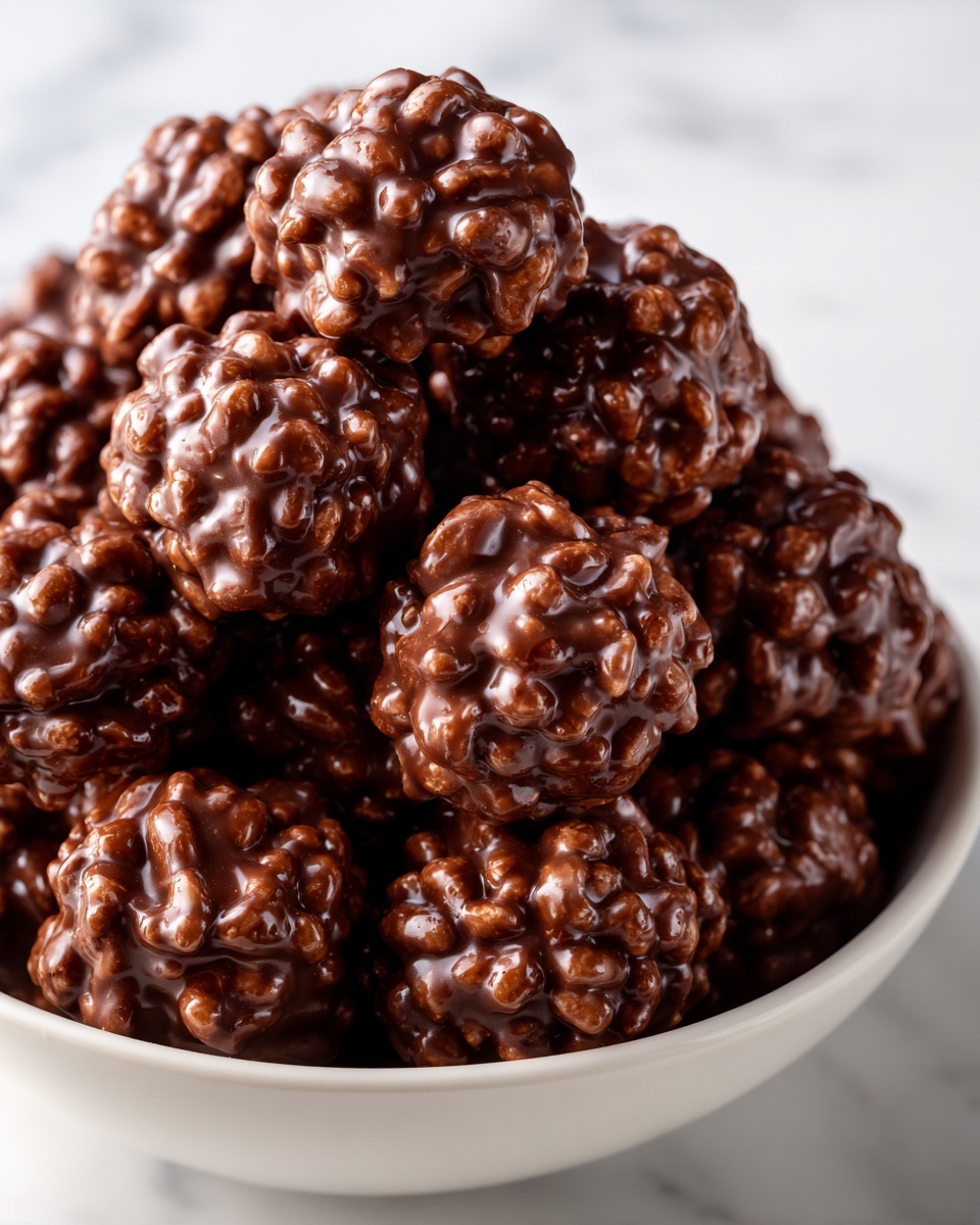 Chocolate Rice Krispie Balls Recipe - Recipe Image