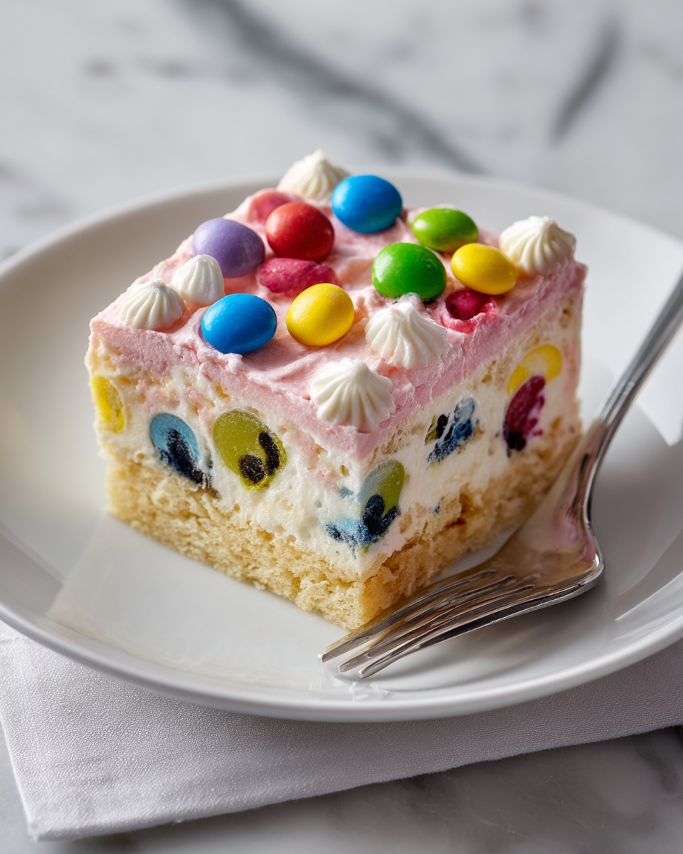 Delightful Easter Poke Cake Recipe - Recipe Image