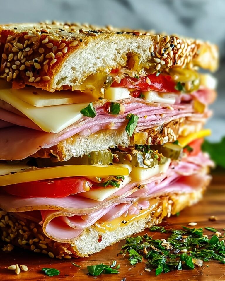 Classic Italian Muffuletta Recipe