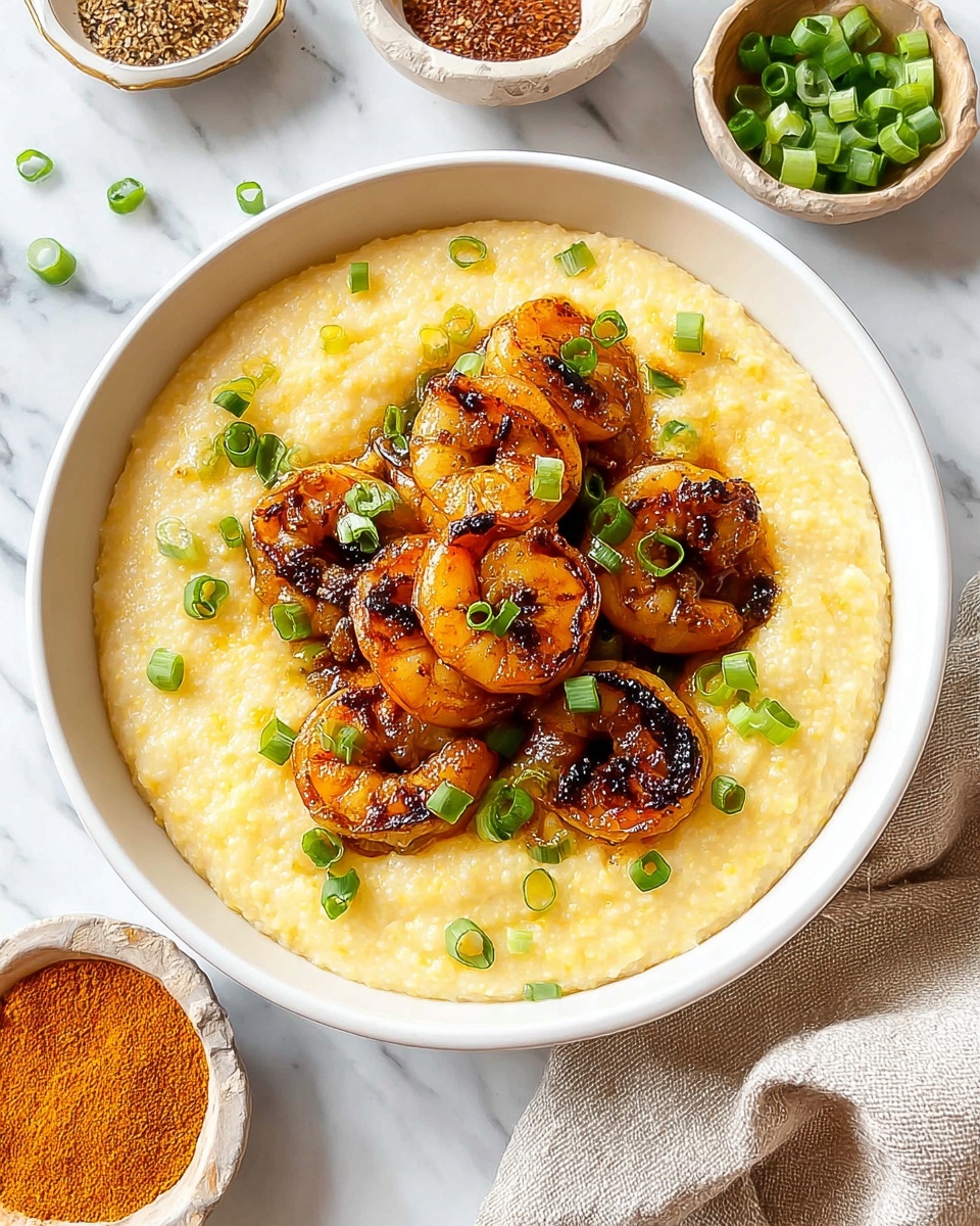 Cajun Shrimp and Grits Recipe - Recipe Image