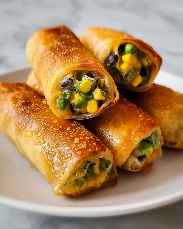 Mini Jalapeno Popper Egg Rolls Recipe