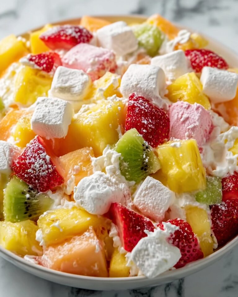Easter Cheesecake Fruit Fluff Recipe
