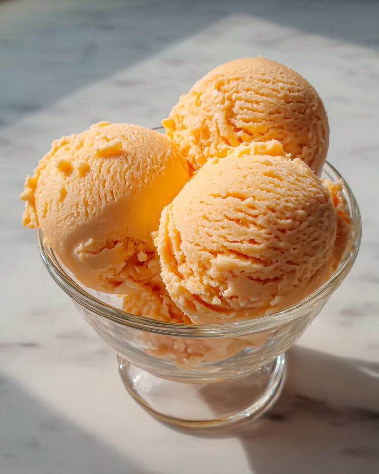 Peach Sorbet Recipe
