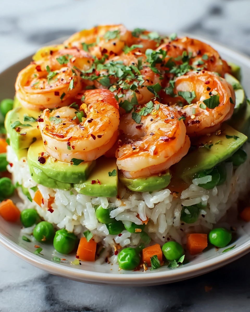 Zesty Shrimp and Rice Delight Bowls Recipe - Recipe Image