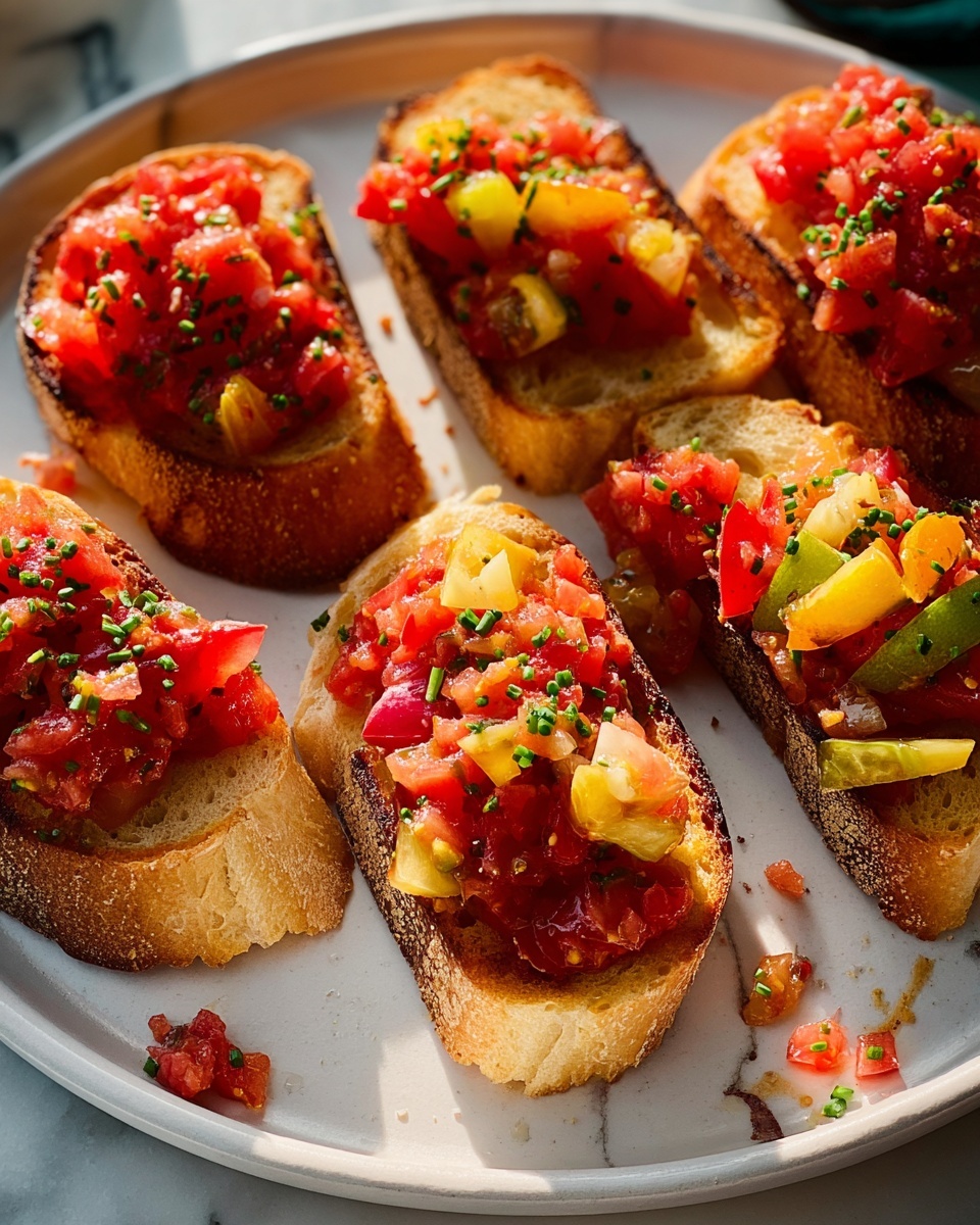 Tomato & Nduja Bruschetta Recipe - Recipe Image