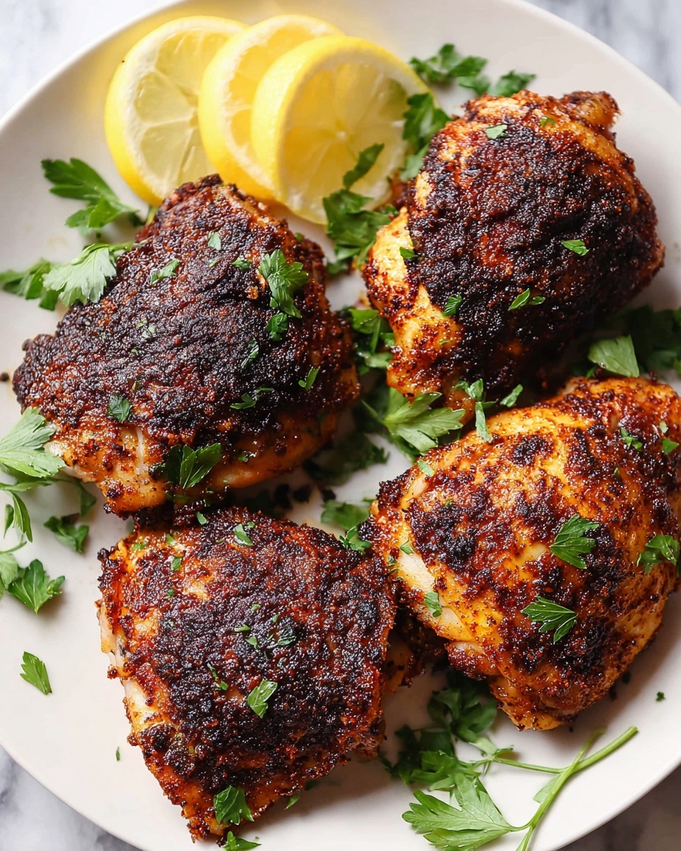 Air Fryer Chicken Thighs Recipe - Recipe Image