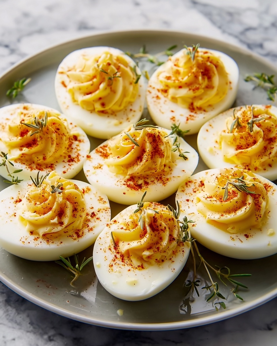 Classic Deviled Eggs Recipe - Recipe Image
