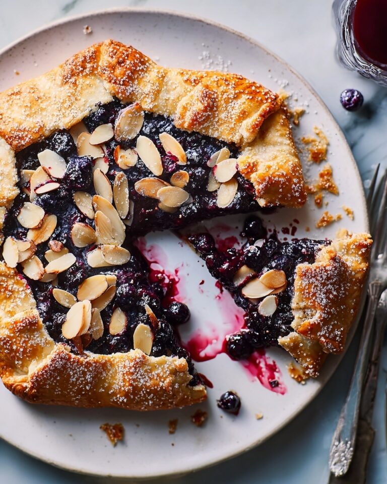 Blueberry & Almond Galette Recipe