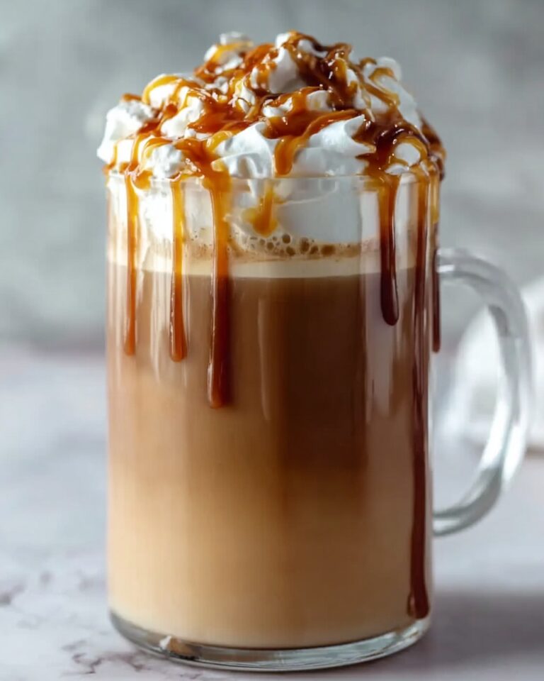 Caramel Hazelnut Iced Coffee Recipe