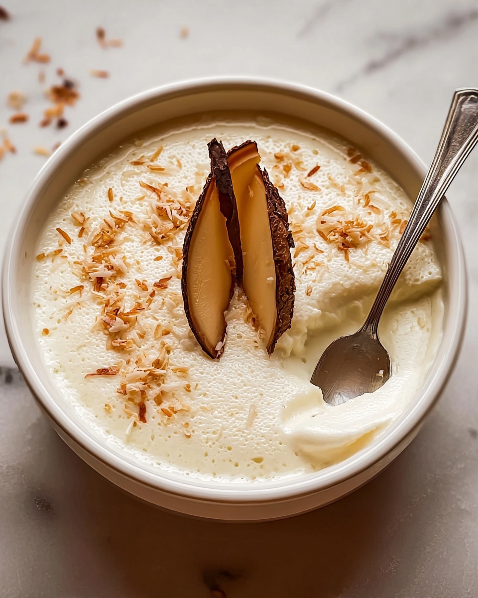 Brazilian Coconut Pudding with Caramel Recipe - Recipe Image