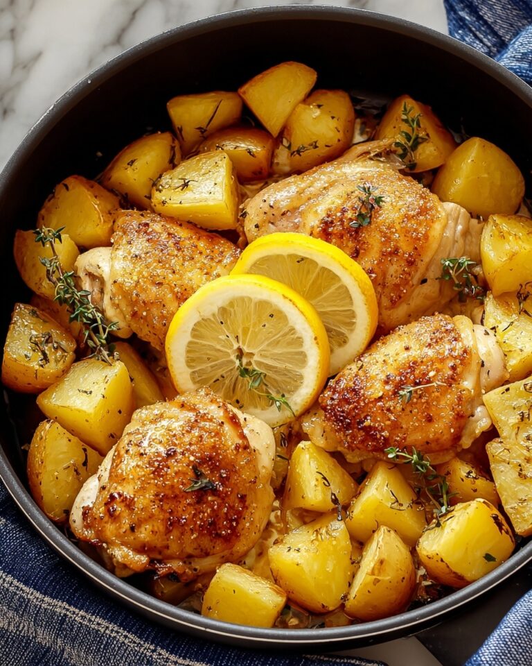 Greek Lemon Chicken & Potatoes Recipe