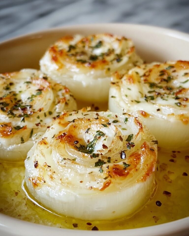 Asiago Creamy Baked Onions Recipe